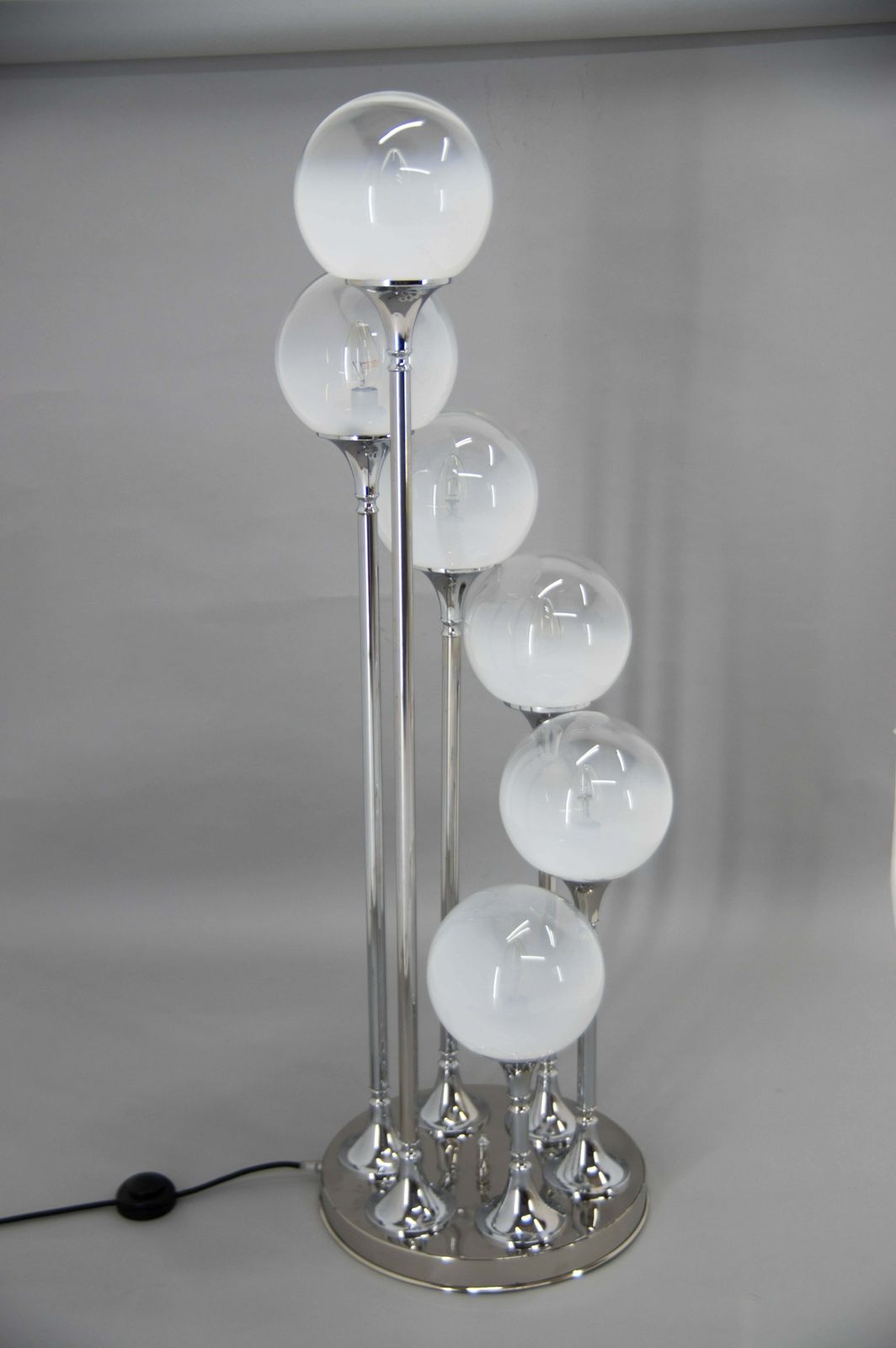 6 Arms Floor Lamp By Targetti Sankey, Italy, 1960s