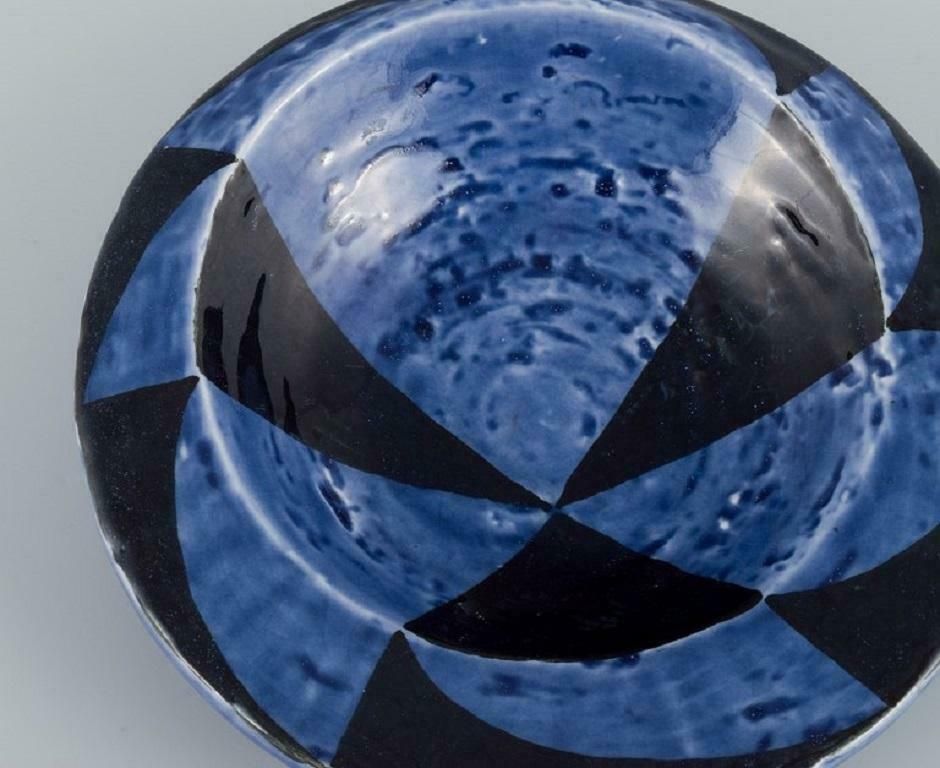 Vilhelm Bjerke Petersen (1909 1957) For Rörstrand. Bowl In Glazed Ceramic. photo for sale