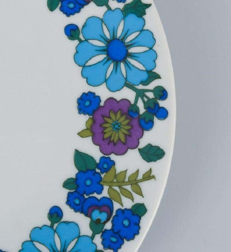 Pmr, Bavaria, Jaeger & Co. Germany, A Set Of Ten Retro Plates In Porcelain photo Home Decor