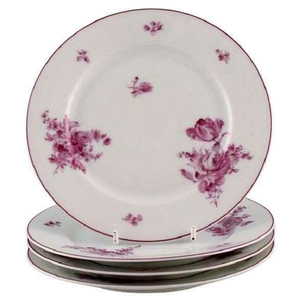 Four Rosenthal Plates In Hand Painted Porcelain, 1930s/40s photo Home Decor