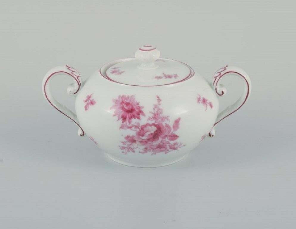 Rosenthal, A Porcelain Tea Set Consisting Of Teapot, Creamer And Sugar Bowl. photo Home Decor