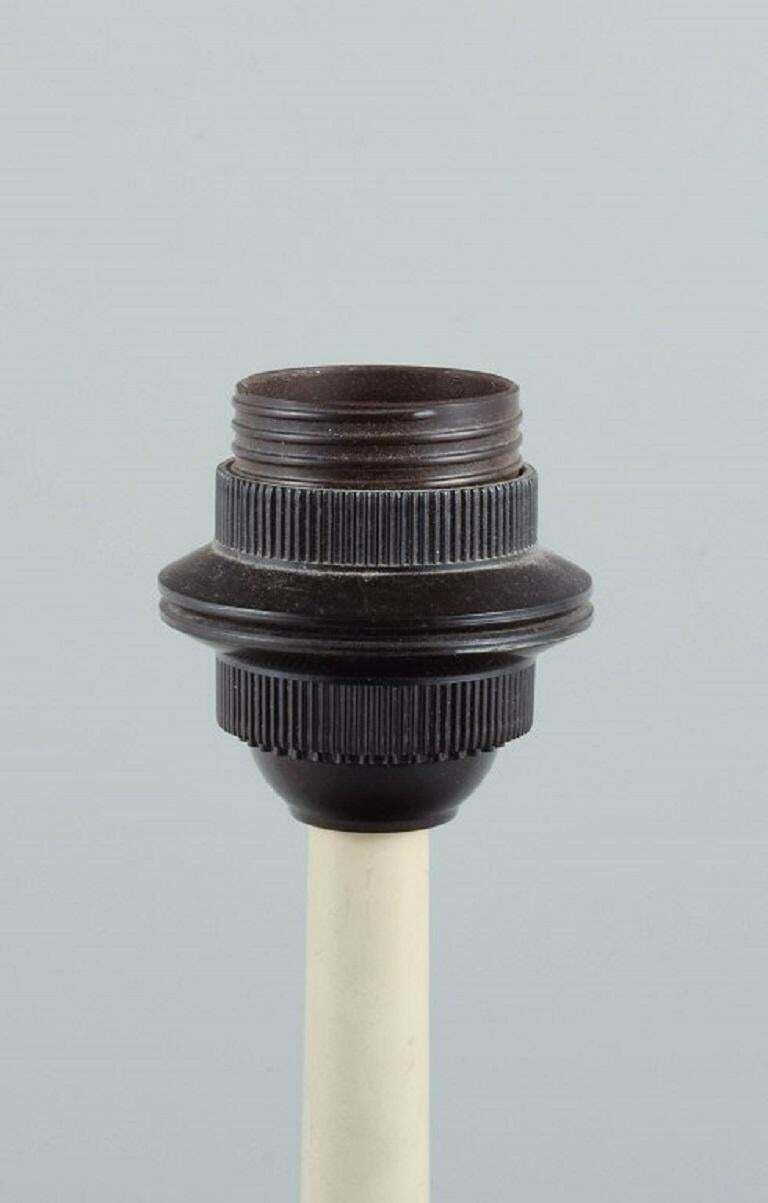 Hans Agne Jakobsson For Markaryd, A Pair Of Retro Wooden Table Lamps photo 593.0