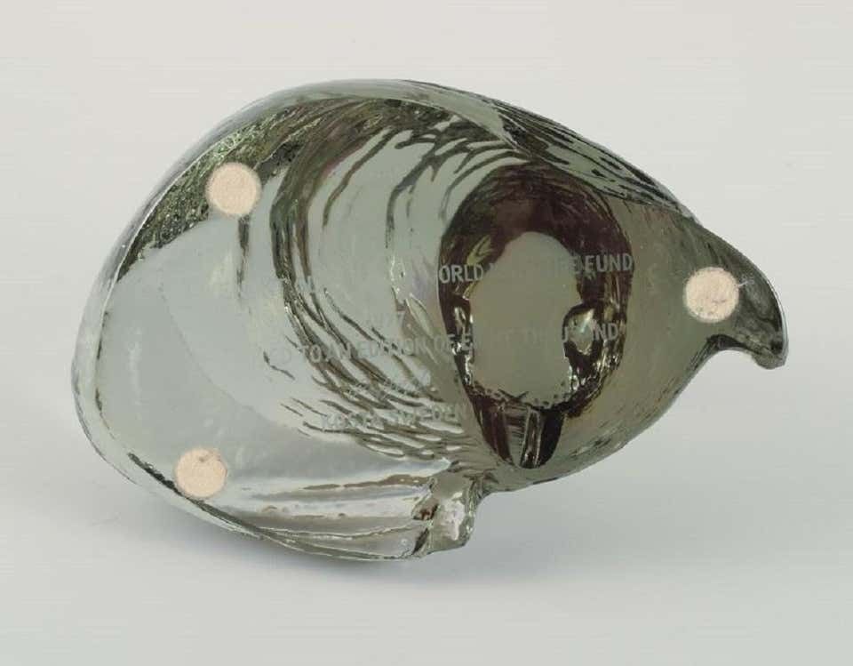Paul Hoff For Swedish Glass, Two Figures Of An Orangutan And A Walrus photo vinterior