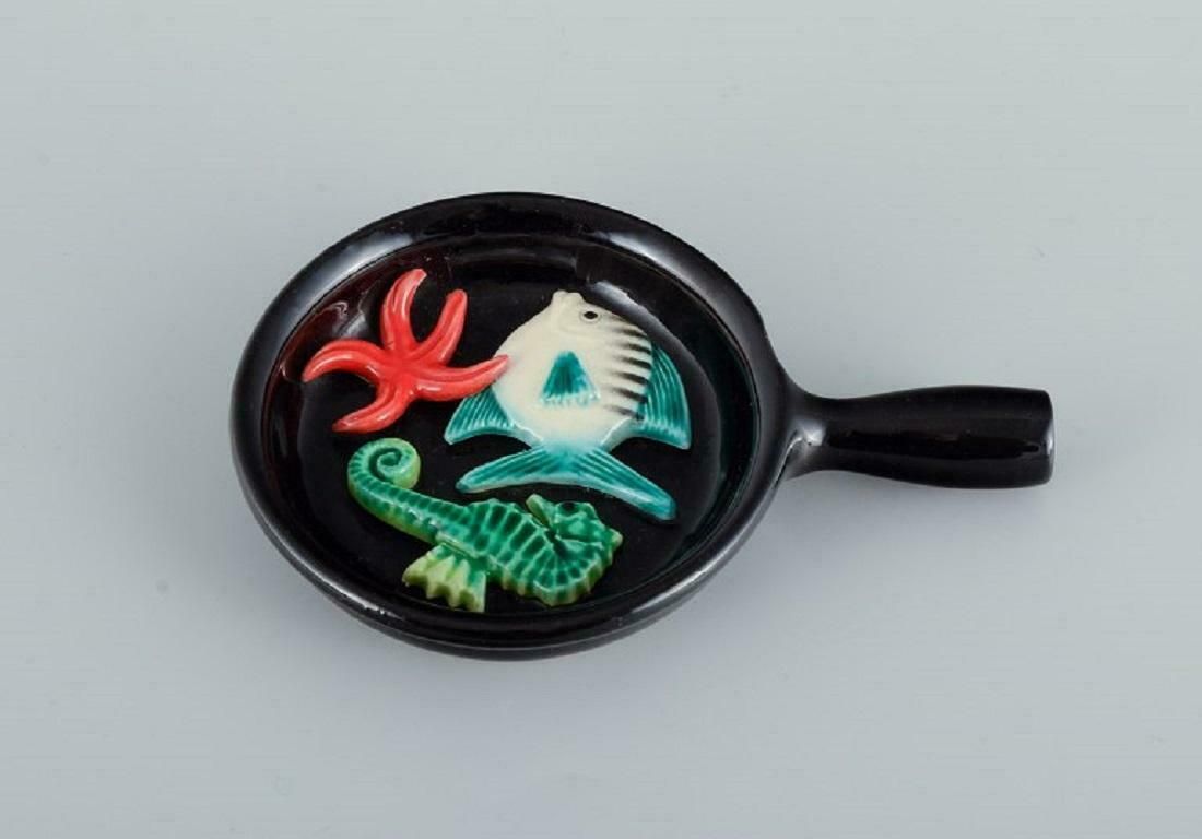 Collection Of French Ceramic Fish, France, 1960/70s photo furniture