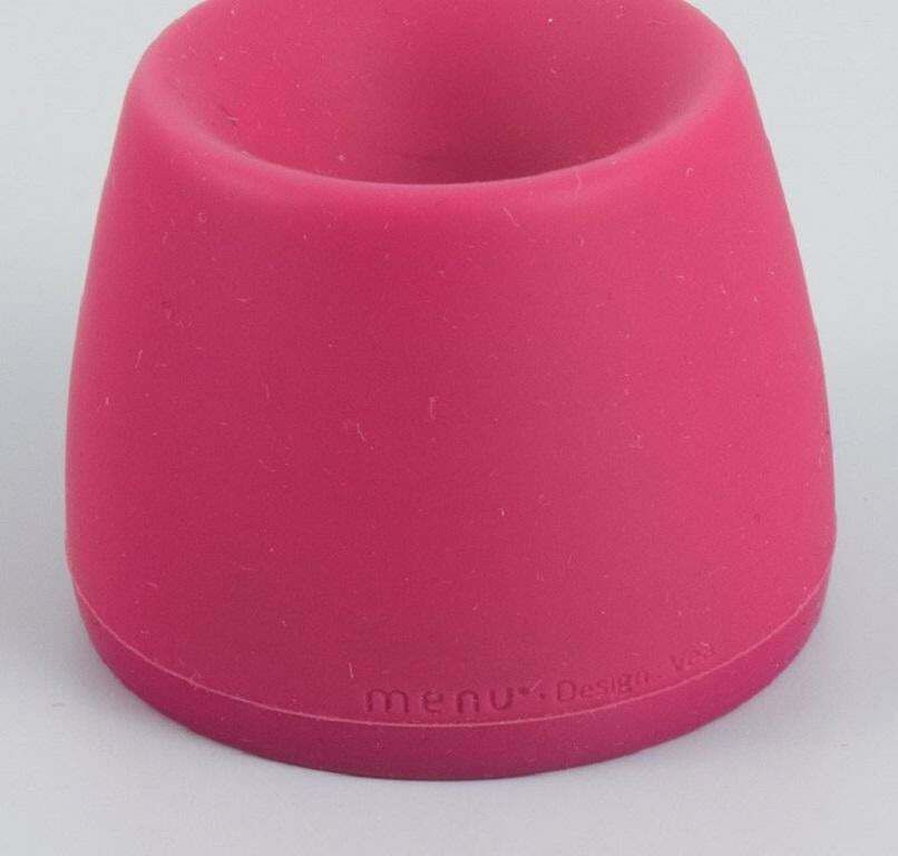 Verner Panton For Menu, Ten Egg Cups In Different Colours, Made Of Rubber photo vinterior