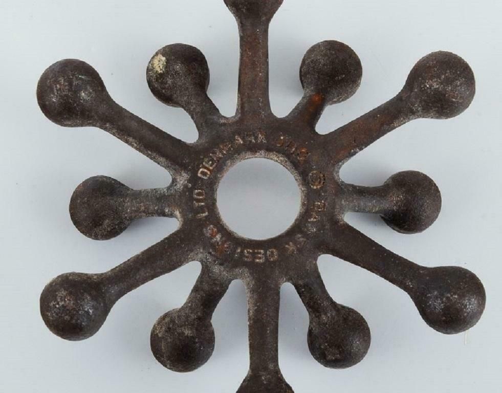 Jens H. Quistgaard, Collection Of Eleven Candlesticks In Cast Iron photo 423.0
