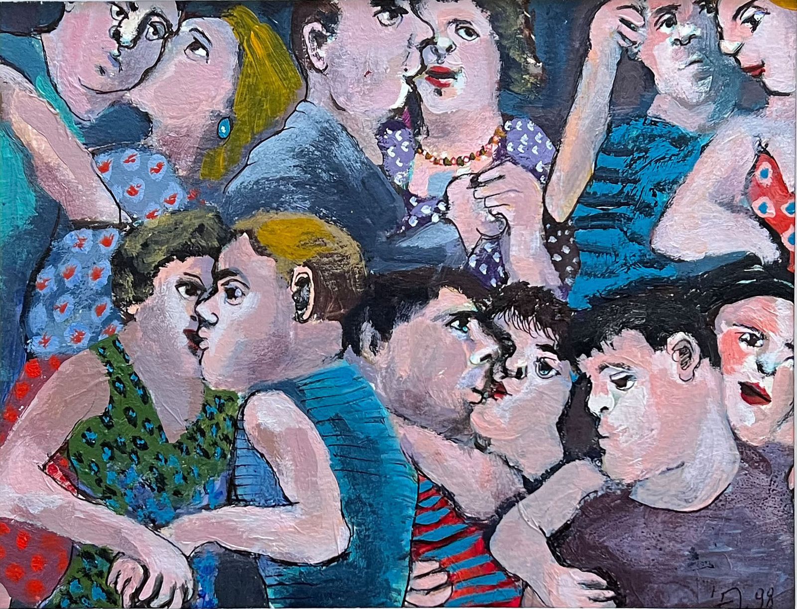 "Prom In Blue" By Grand A, 1990s