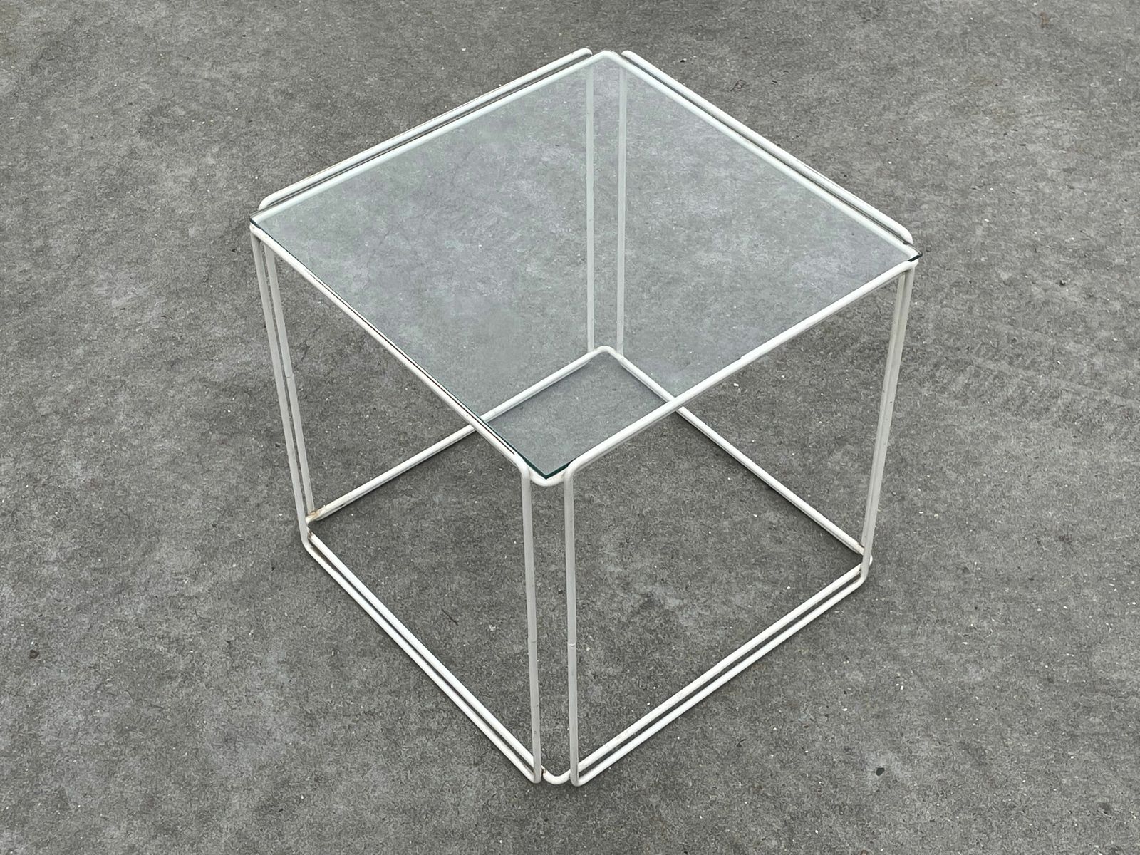 Side Table By Max Sauze, Published By "Isocèle photo furniture