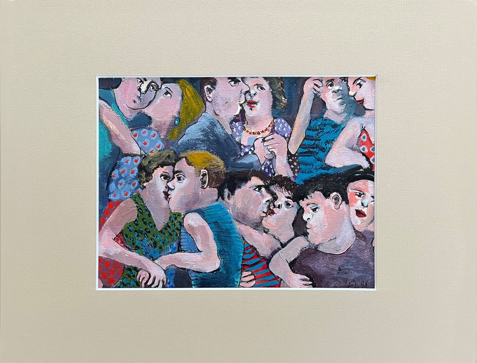 "Prom In Blue" By Grand A, 1990s photo furniture