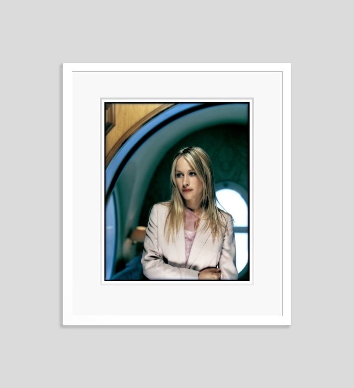 'Patricia Arquette' Kevin Westenberg Signed Limited Edition Framed In White