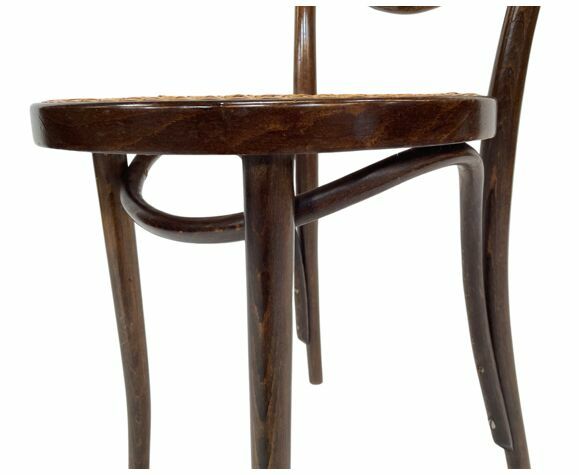 Furniture Vintage Set Of Four Michael Thonet Zpm Chairs Radomsko Design photo