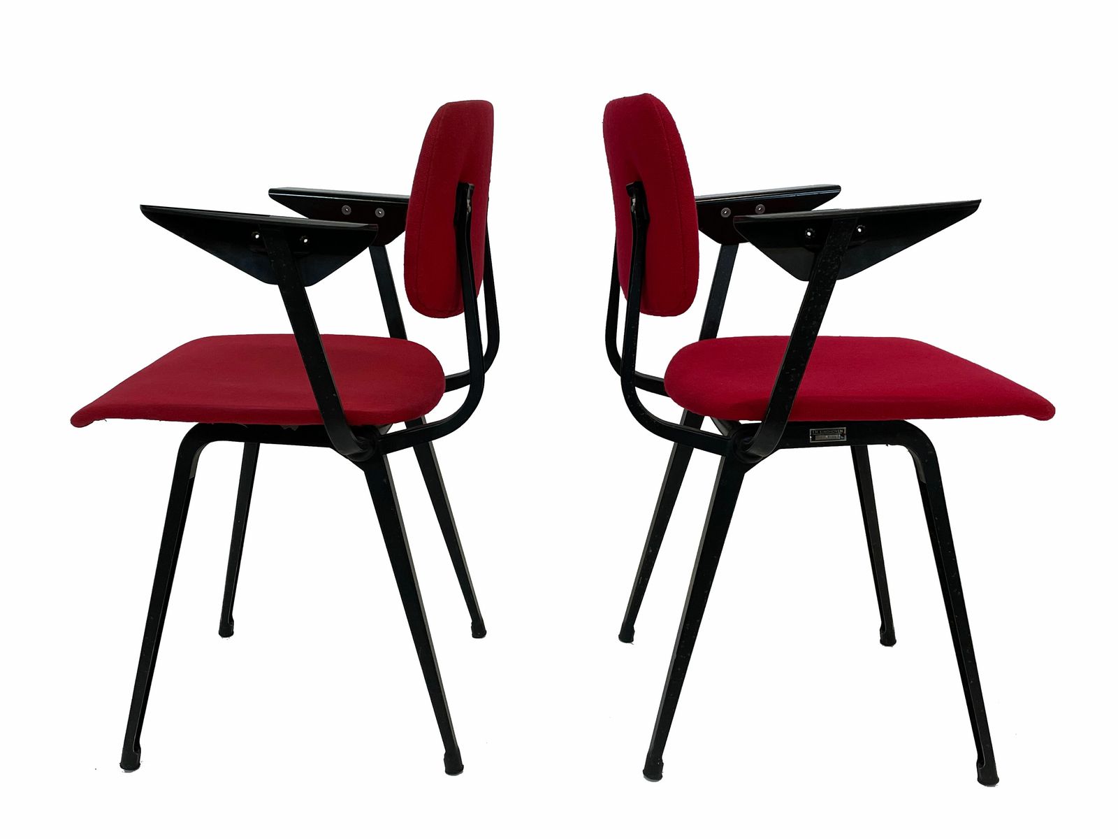 Set Of 4 Revolt Chairs By Friso Kramer For Ahrend De Cirkel photo 800.8