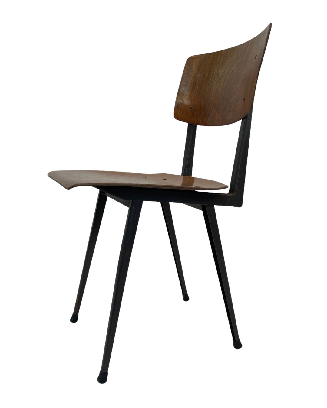 Vintage Marko Holland School Chair Minimalist 60