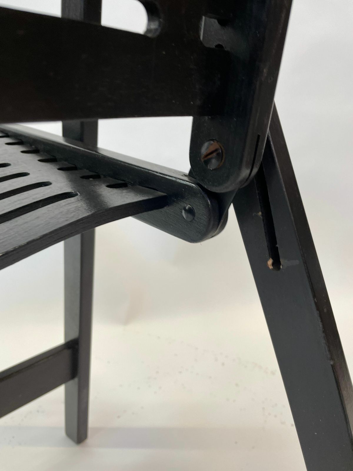 Niko Kralj Slovenian Rex Plywood Folding Chair For Stol 1950s In Black photo 384.8