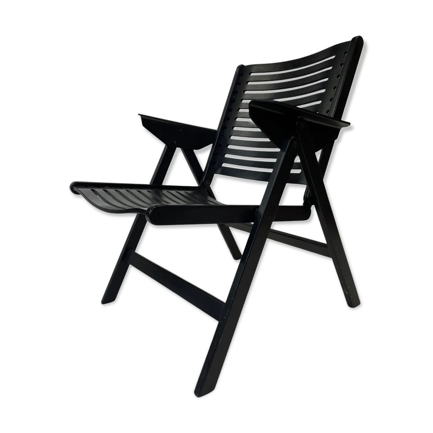 Niko Kralj Slovenian Rex Plywood Folding Chair For Stol 1950s In Black