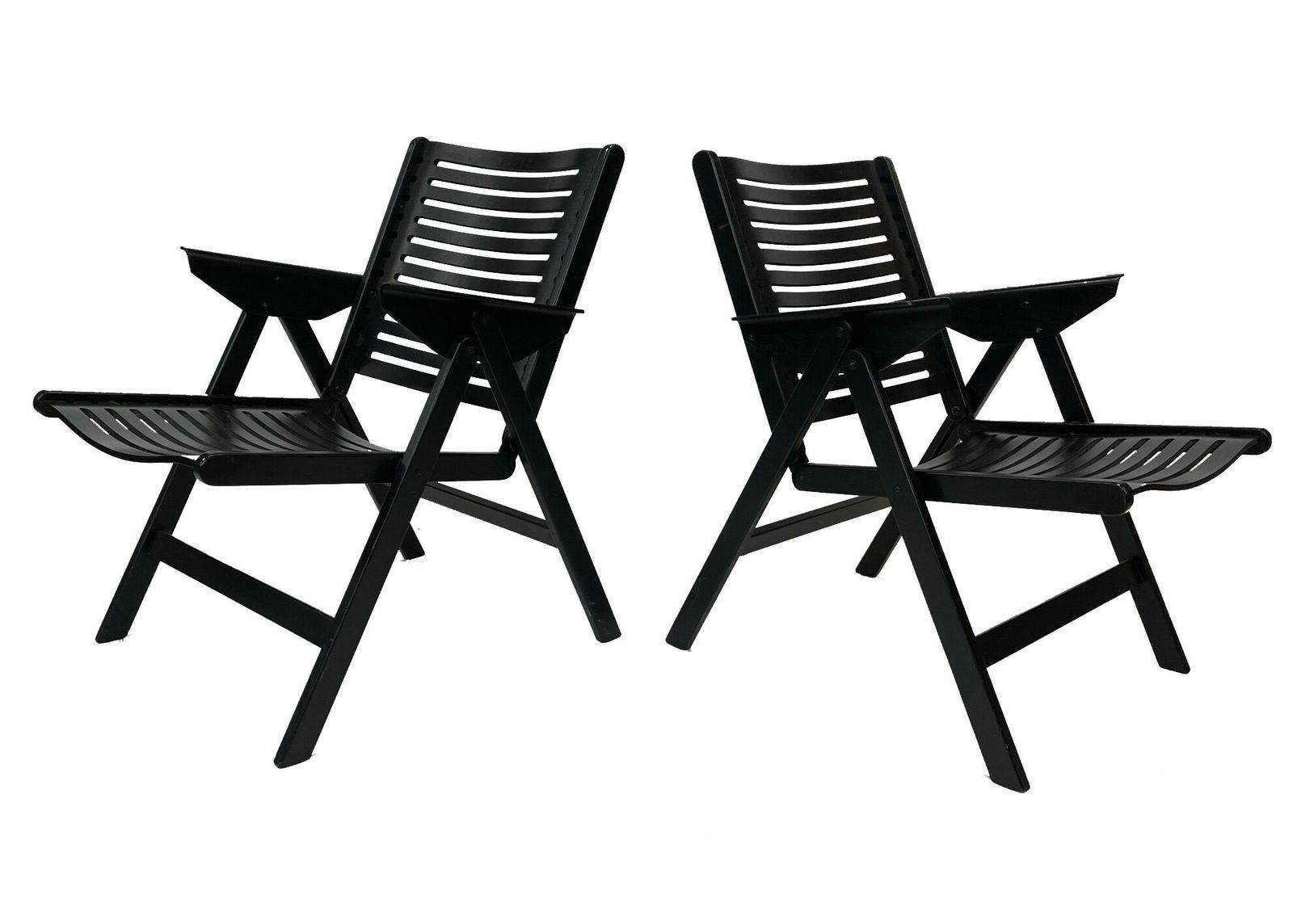 Niko Kralj Slovenian Rex Plywood Folding Chair For Stol 1950s In Black photo furniture