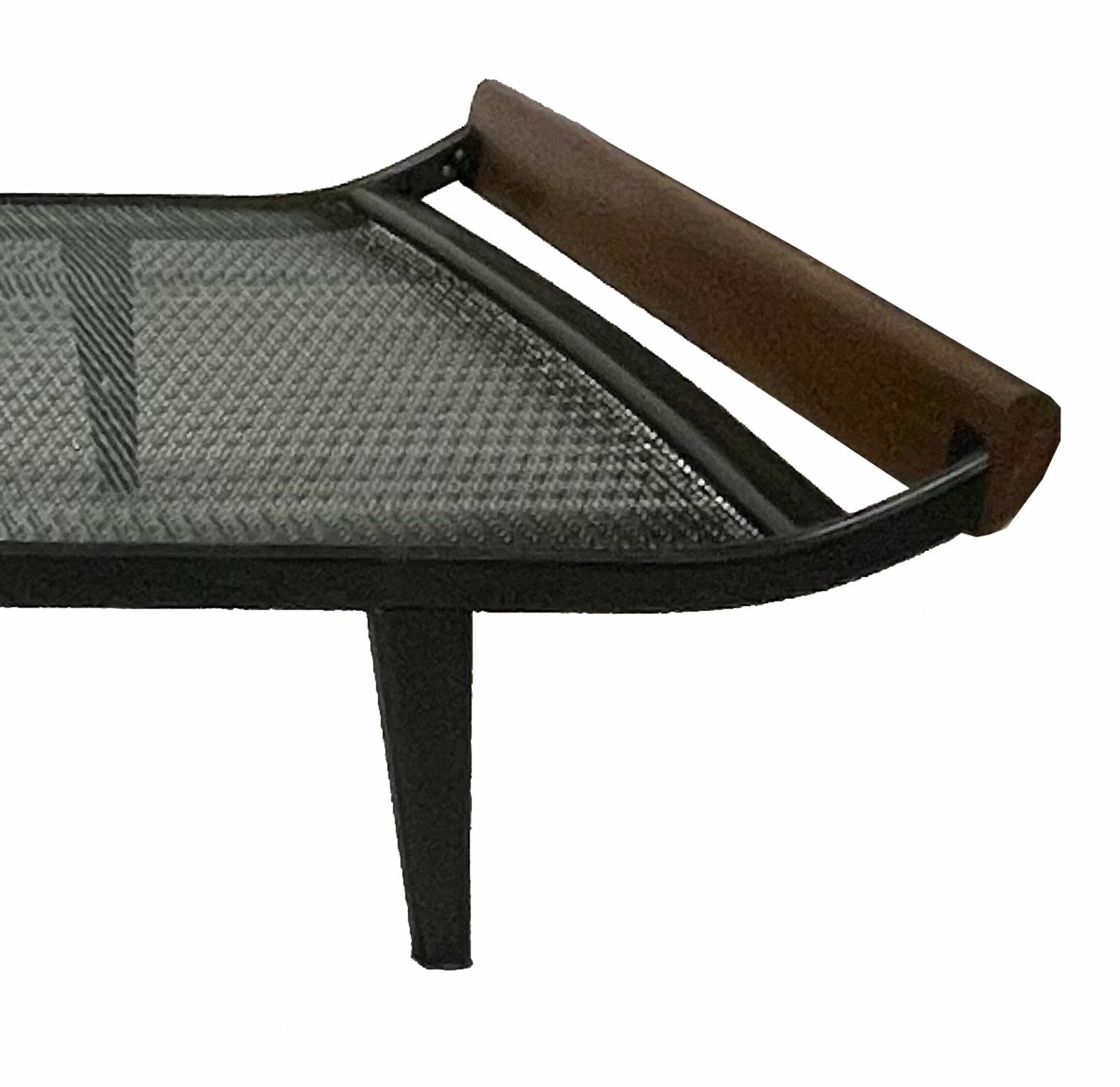 photo vintage Vintage Auping Cleopatra Daybed In Teak Metal Design By Dick Cordemeyer