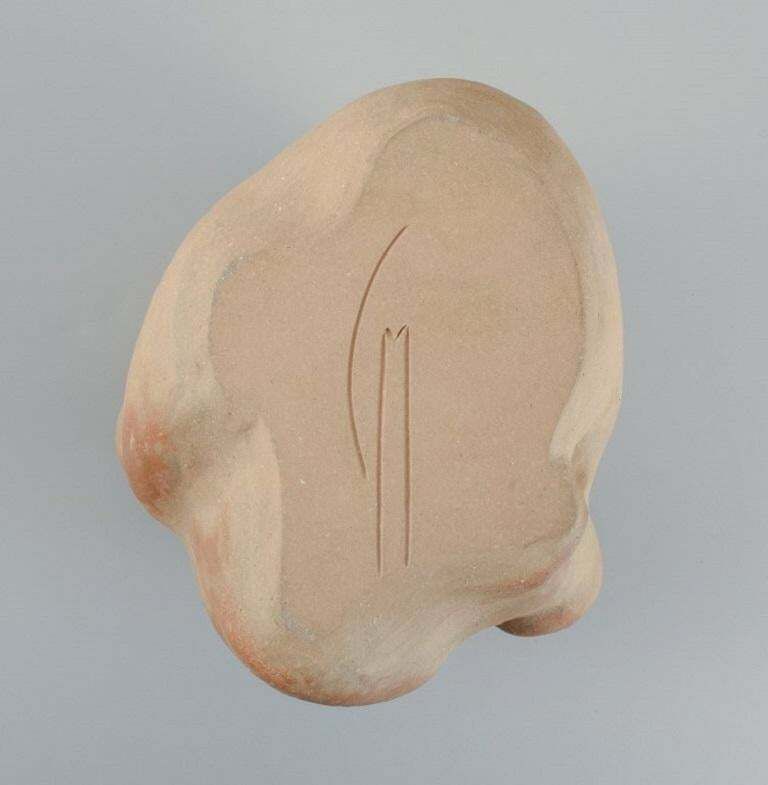 Christina Muff, Danish Contemporary Ceramicist Unique Organically Shaped Vase photo vinterior