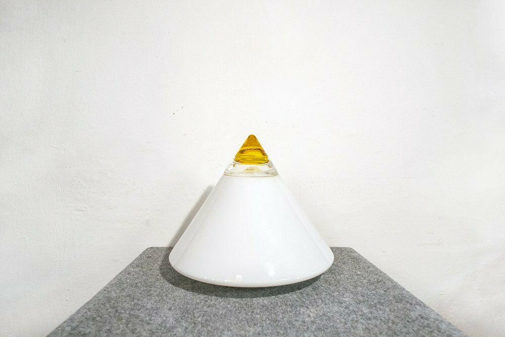 Rio Murano Glass Table Lamp By Giusto Toso For Leucos, Italy, 1977