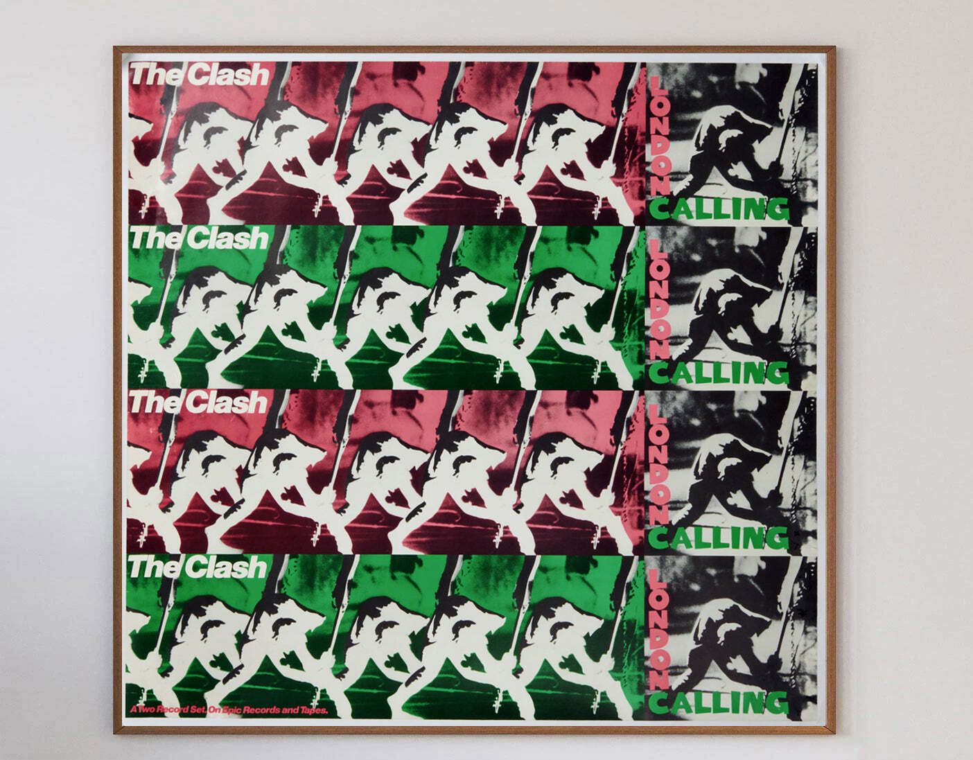 The Clash   London Calling Original Vintage Poster photo 3706.0