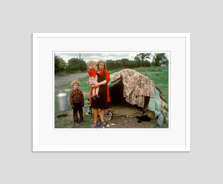'Home Is Where The Heart Is' Homer Sykes Framed In White