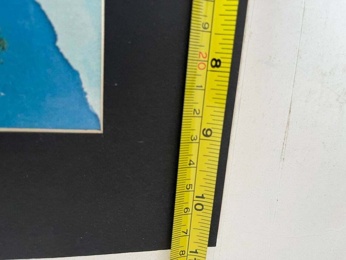 Tom Simpson / Peugeot Original Vintage Cycling Print 1966 photo Art