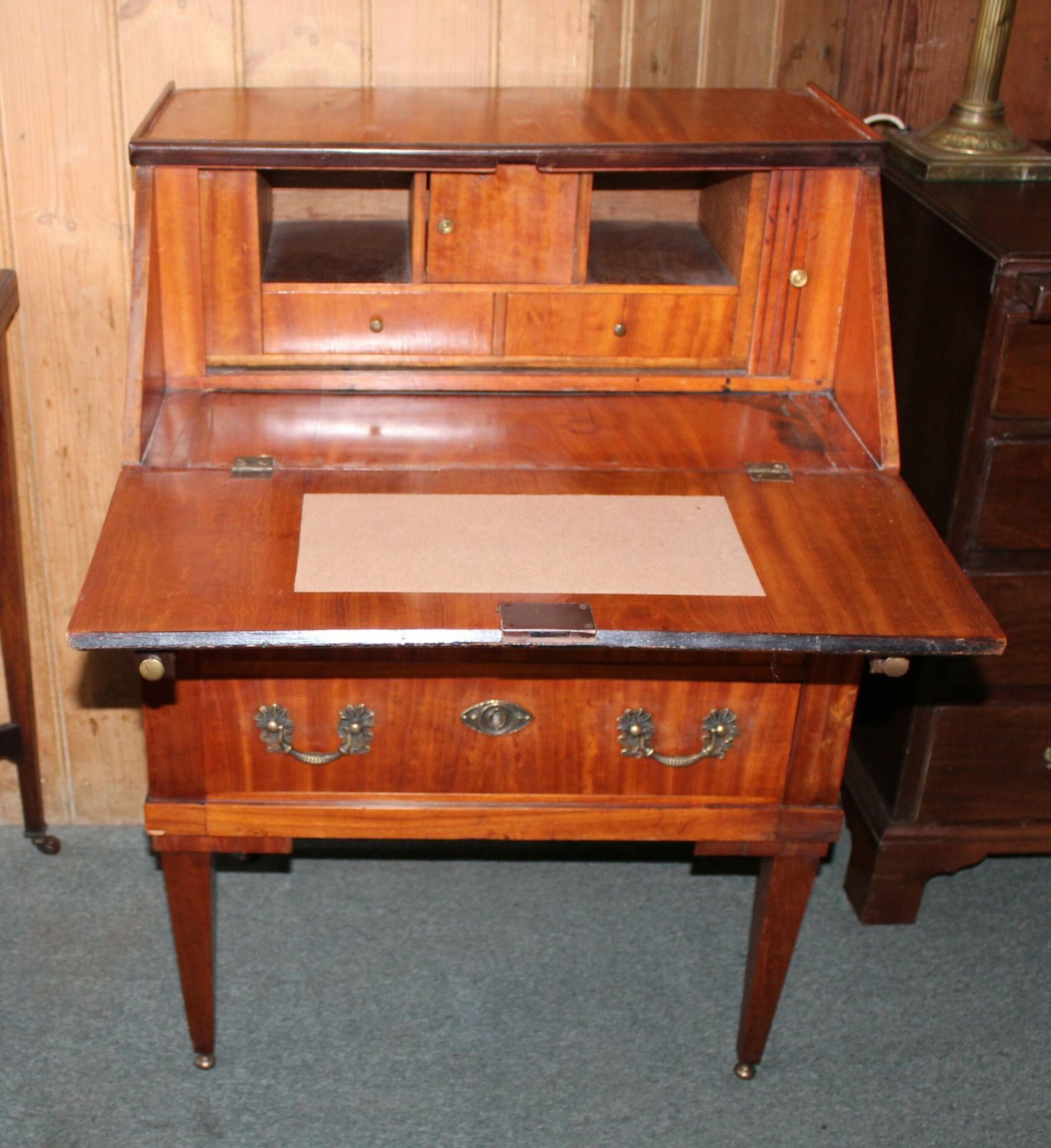 Small Edwardian Satinwood Bureau photo 269.99