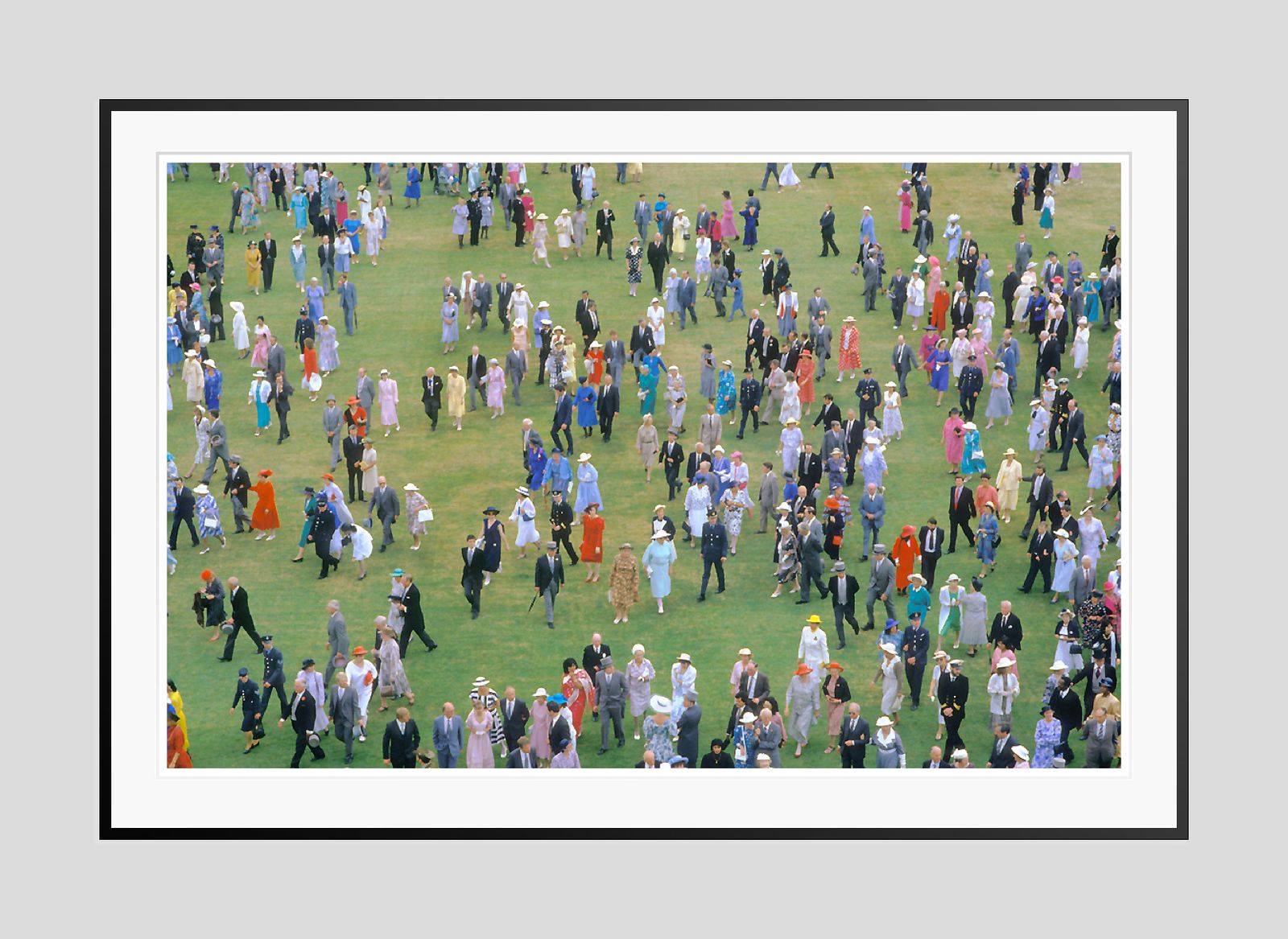 'Royal Garden Party' Homer Sykes Framed In Black