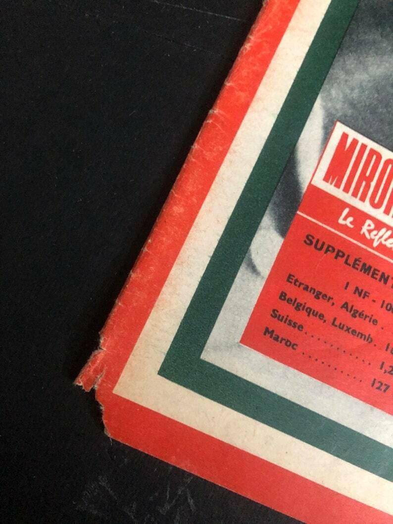 Fausto Coppi / Bianchi Original Vintage Cycling Print 1960 photo vinterior