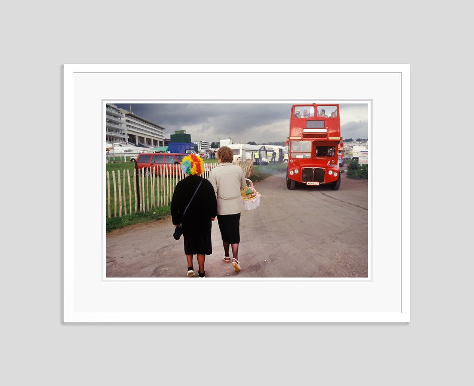 'Two For The Road' Homer Sykes Framed In White