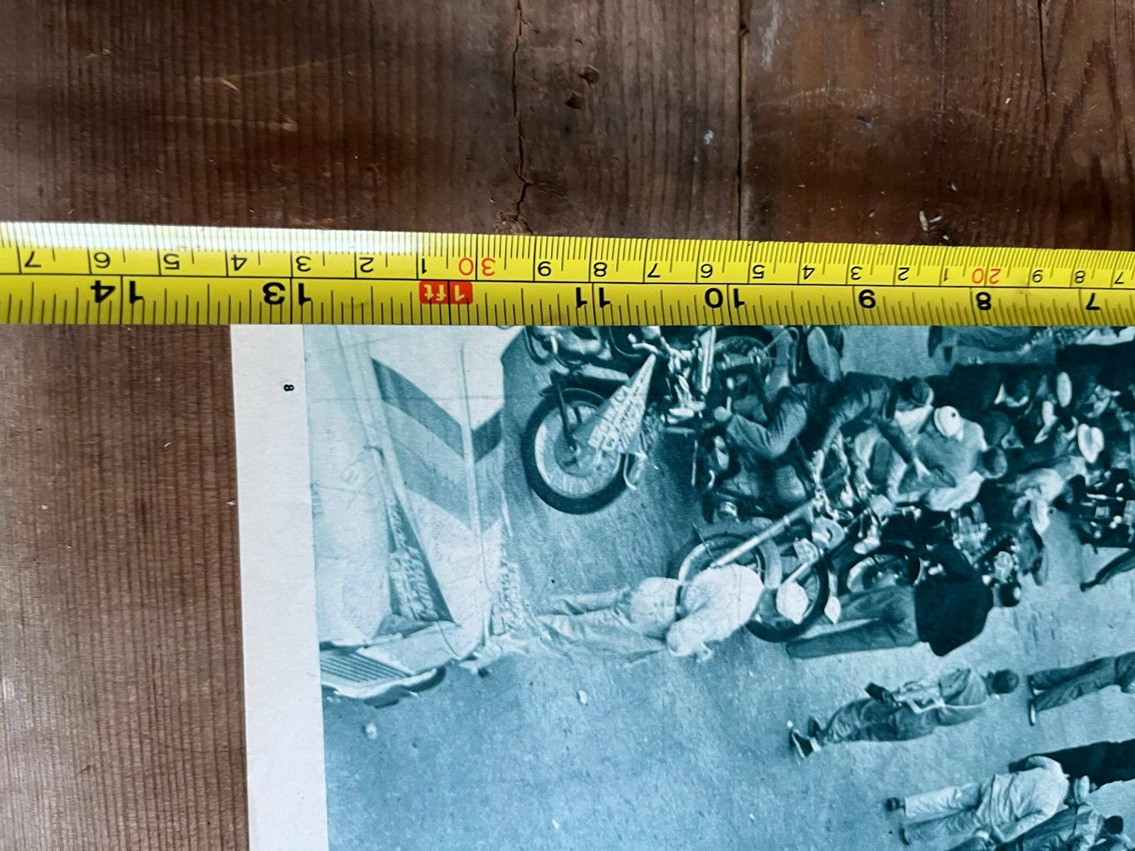Tour De France Original Vintage Cycling Print 1957 Pontivy photo vinterior