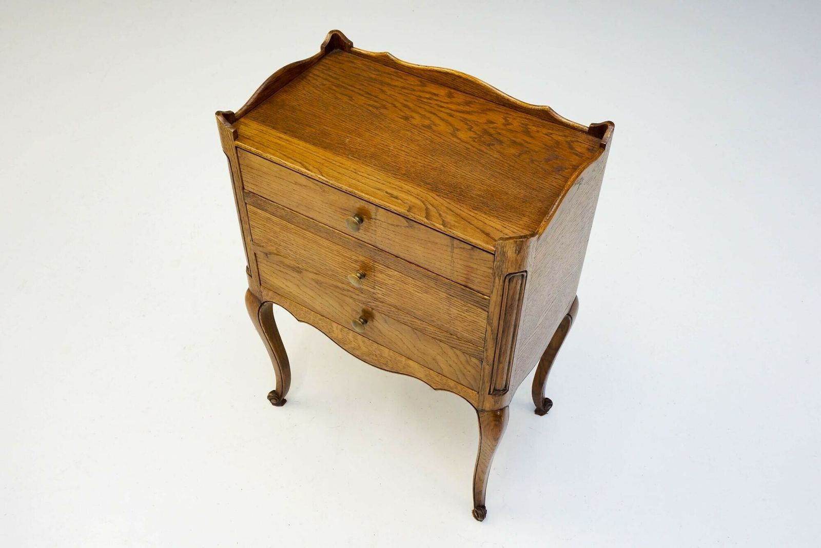 3 Drawer Chest, 1930s, Oak, Vintage photo Furniture