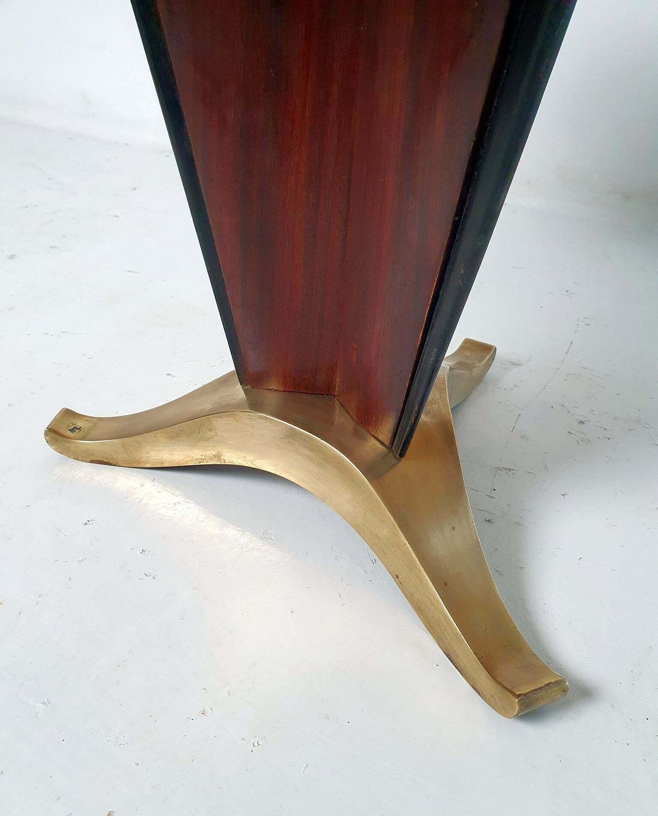 Mid Century Cocktail Table Eve With Snake In The Manner Of Melchiorre Bega photo vintage