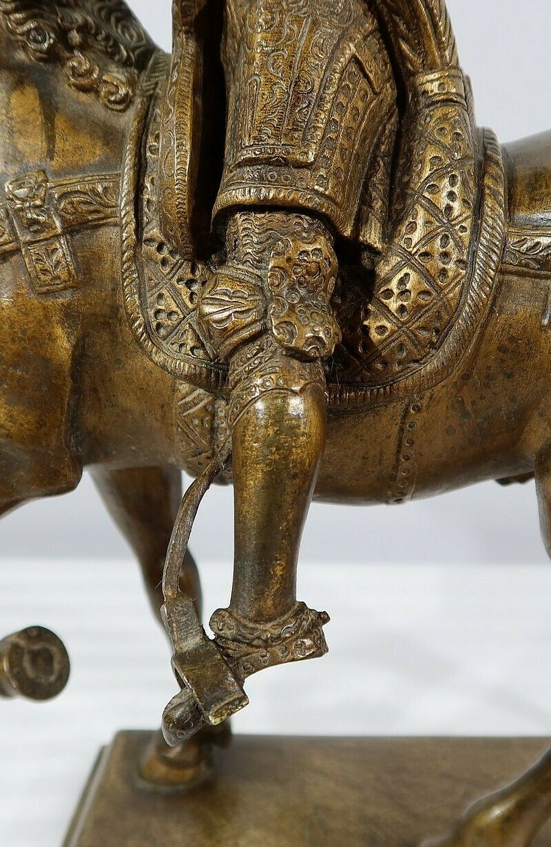2842.8 Bronze "Le Colleone" After Verrocchio, Late 19th Century photo