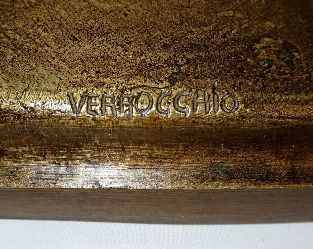 photo vintage Bronze "Le Colleone" After Verrocchio, Late 19th Century