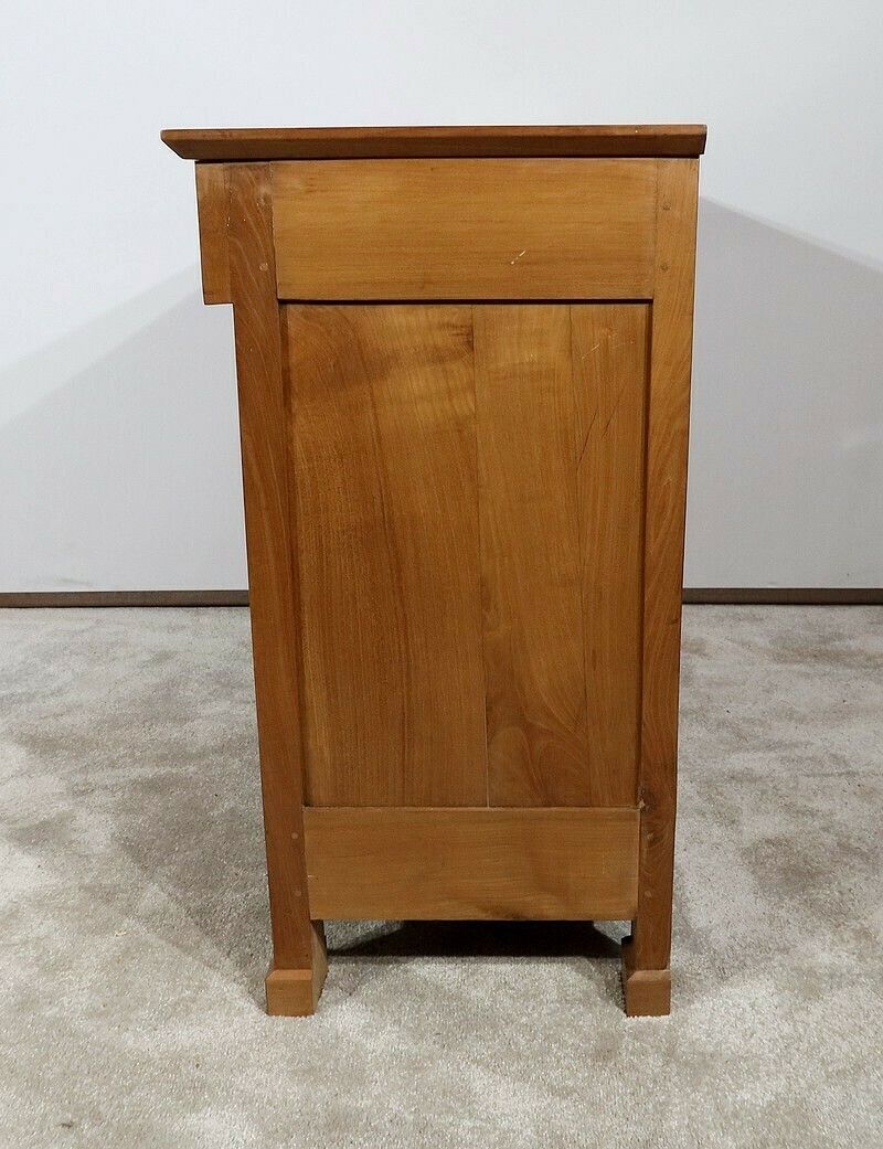 photo vinterior Small Chest Of Drawers In Solid Cherry, Directoire Taste, 19th