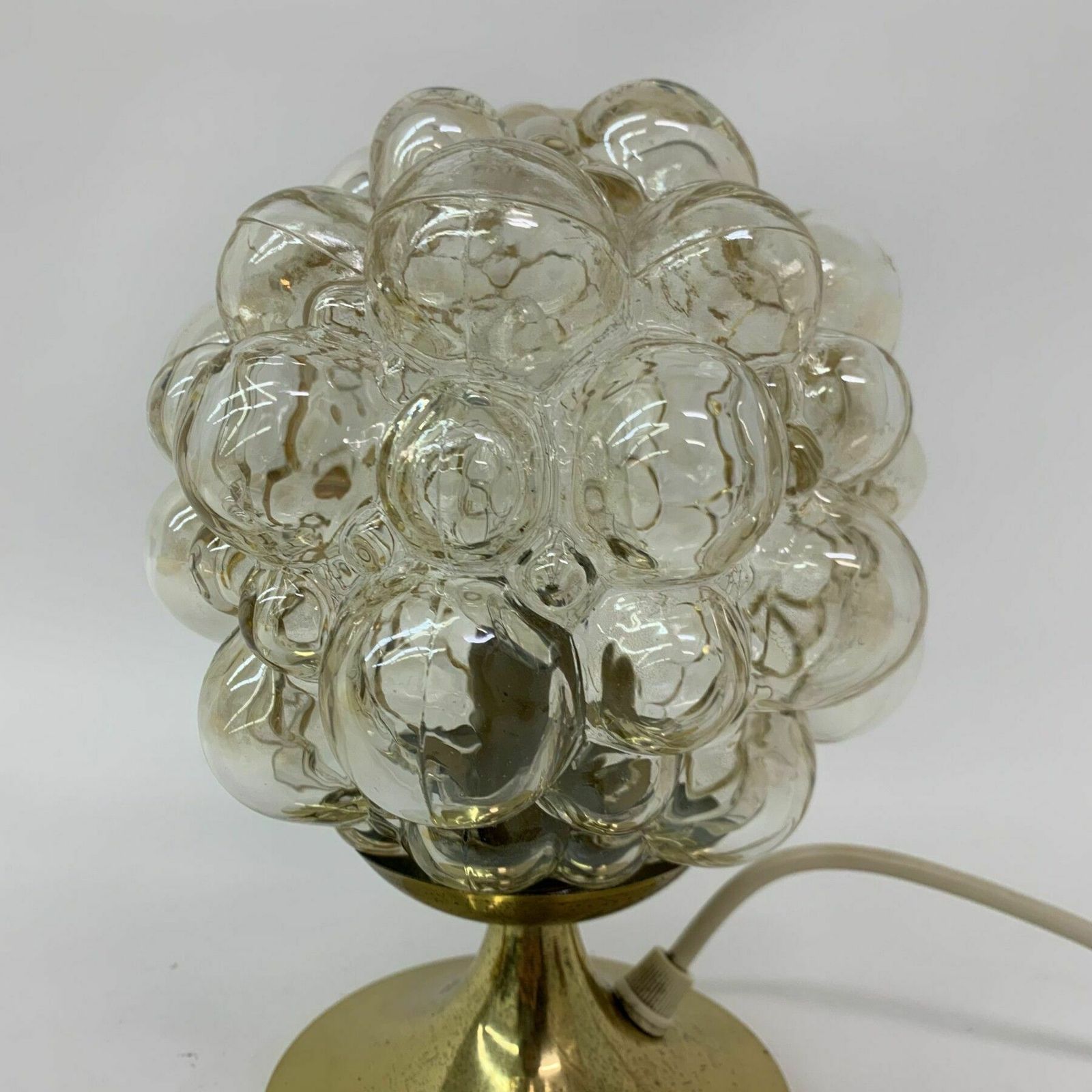 Helena Tynell Glass Bubble Tafellamp, Jaren 1970 photo for sale