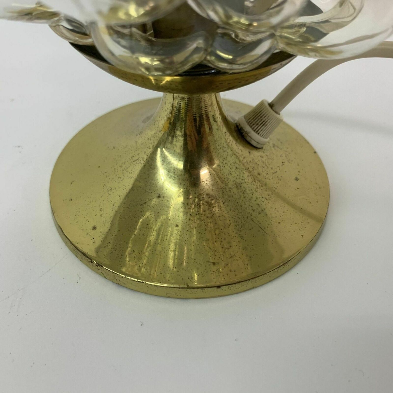 Helena Tynell Glass Bubble Table Lamp , 1970’s photo Lighting