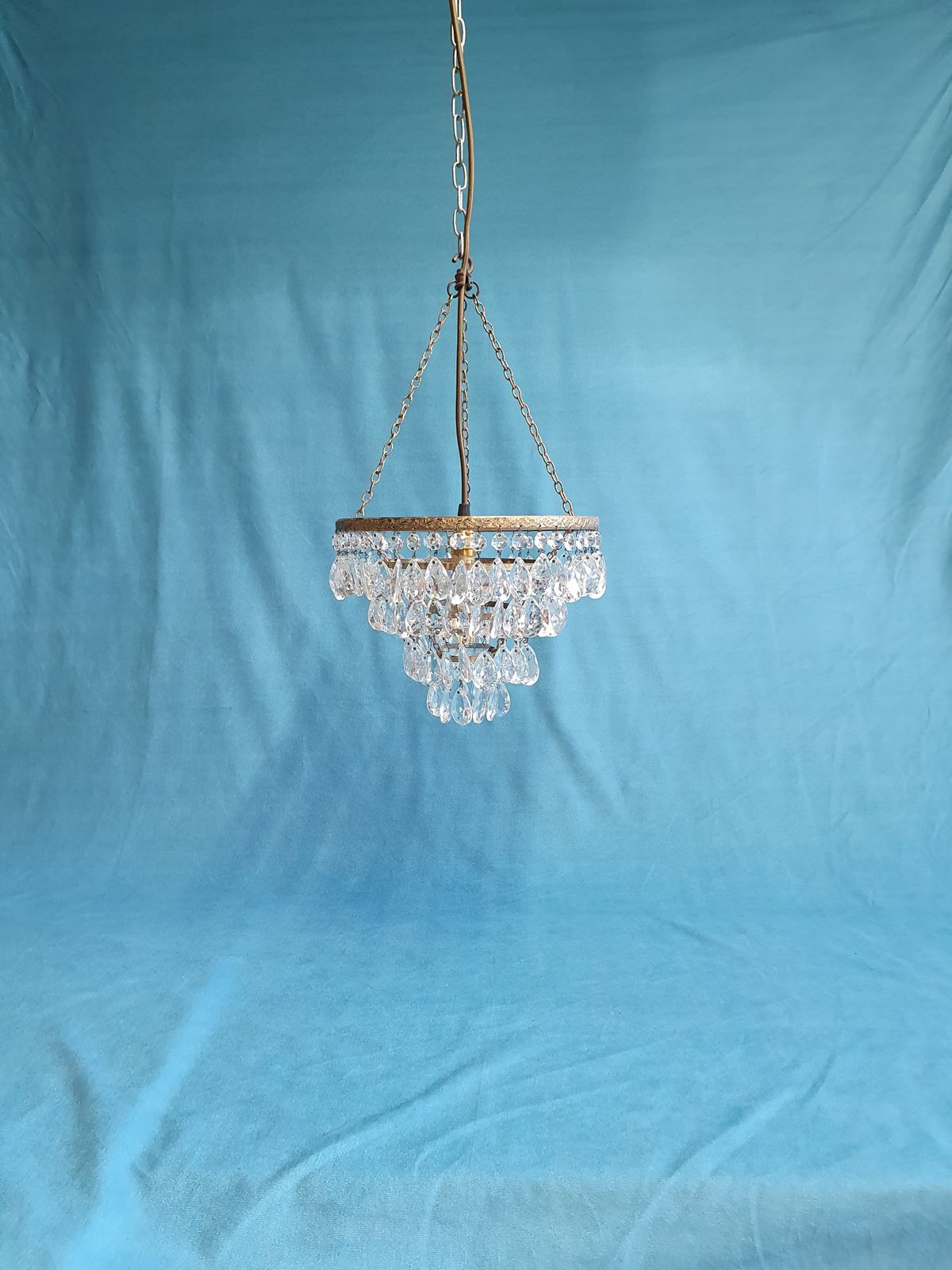 Early 20th Century Drip Chandelier