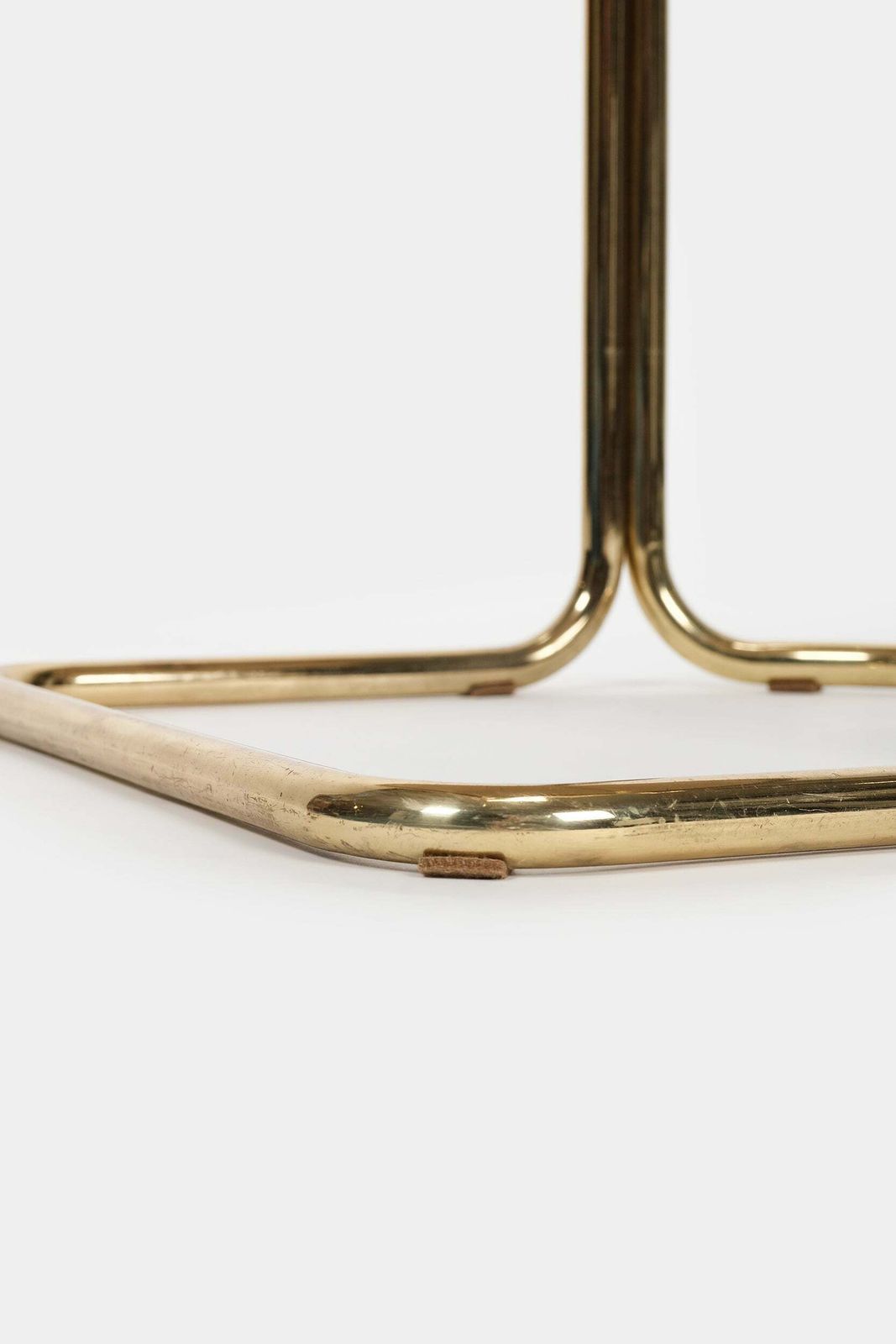 photo vinterior Chair With Brass Frame, Italy, 70s