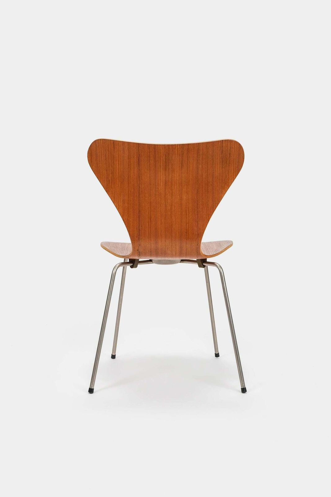 Arne Jacobsen, Teak Chair 3107, Fritz Hansen, Denmark, 50s photo vinterior