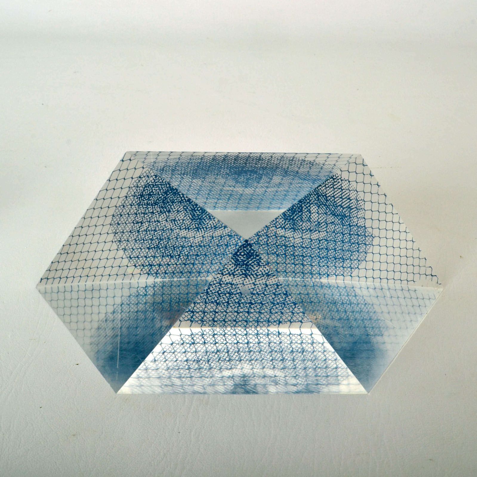 photo for sale Italian Surrealist Paperweights With Eyes In Acrylic