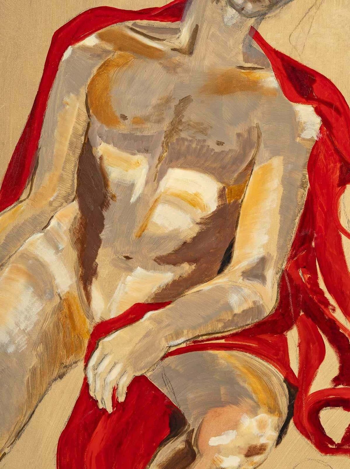 Painting Of A Man, 20th Century photo 3132.24