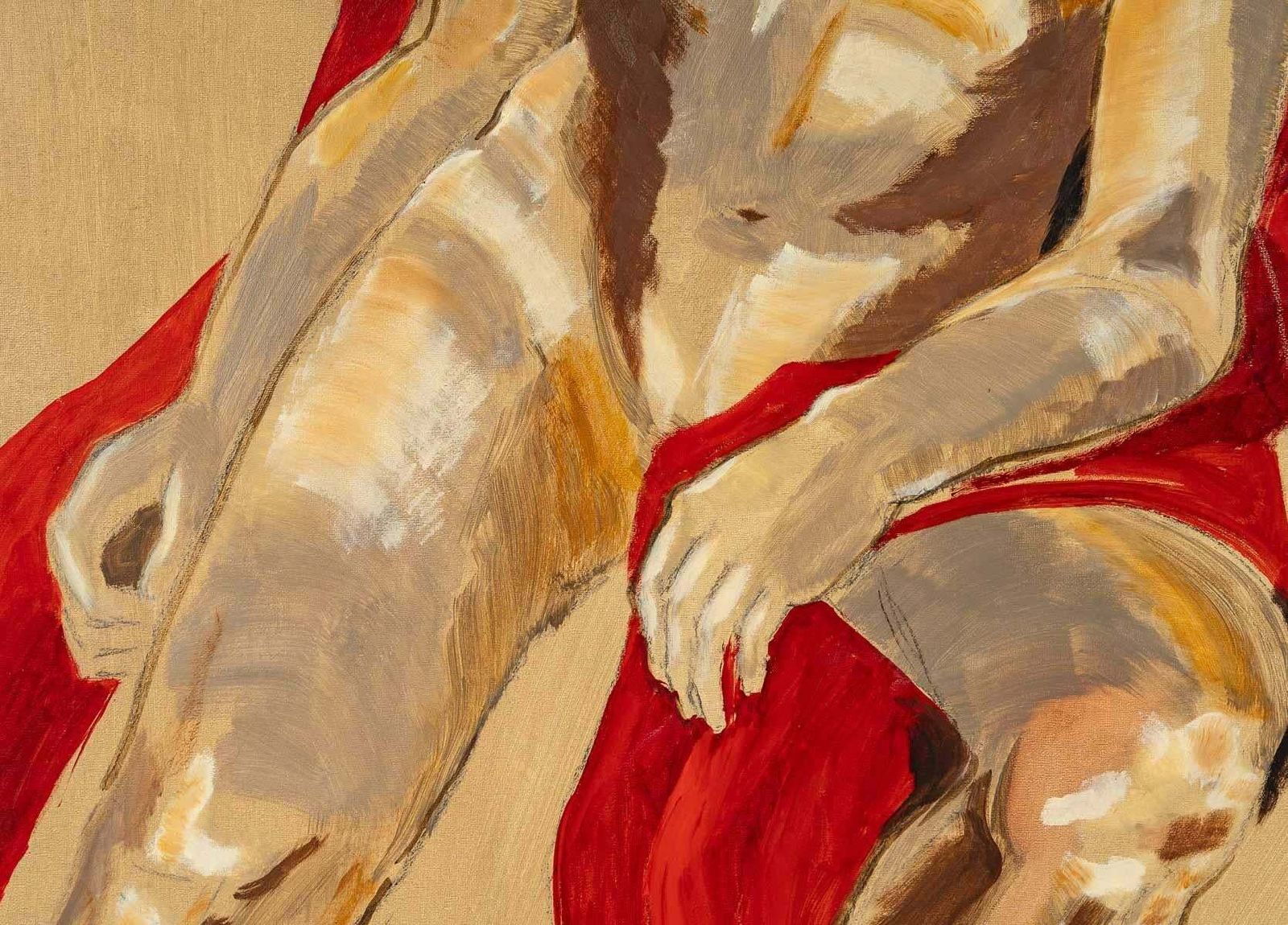 Painting Of A Man, 20th Century photo vinterior
