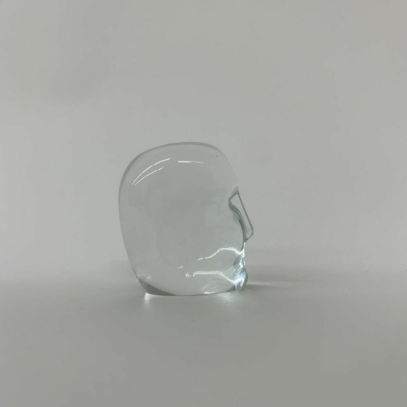 Bertil Vallien For Kosta Boda Glass Head photo vinterior