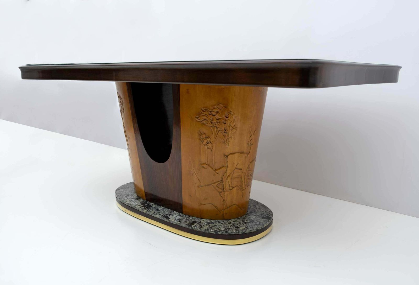6337.0 Vittorio Dassi Iconic Design Mid Century Modern Italian Dining Table, 1950s photo