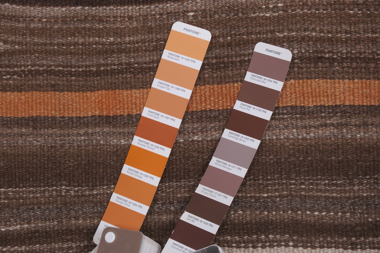 Striped Turkish Wool Kilim Runner 1'10'' X 11'2'' photo Textiles