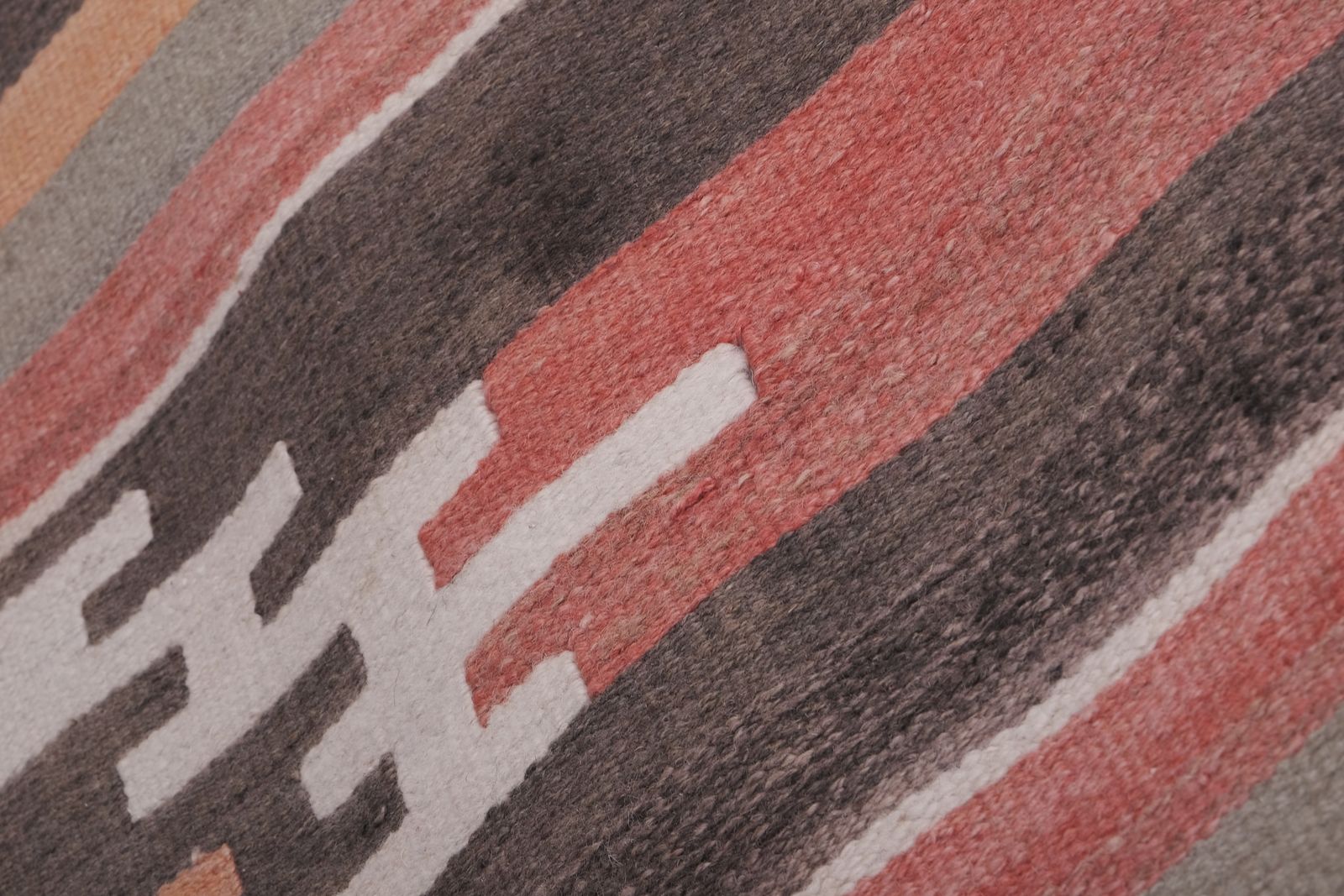 Striped Turkish Kilim Rug Runner 2'9'' X 11'6'' photo 500.0