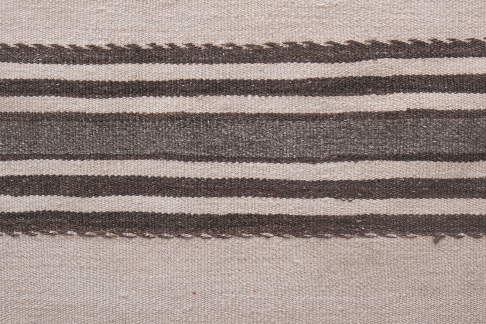 Made Of Natural Undyed Wool Early 20th Century Stair Kilim Runner photo vintage