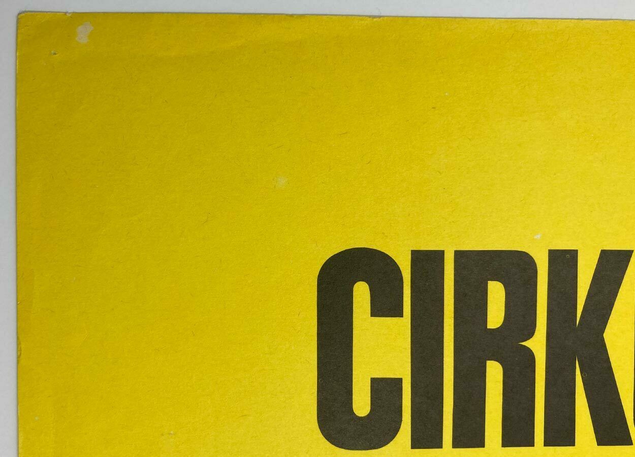Movie Poster, Circus In The Circus, Karel Vaca, 1975 photo vinterior